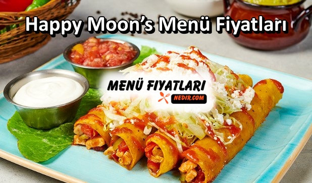 Happy Moon’s Menü Fiyatları