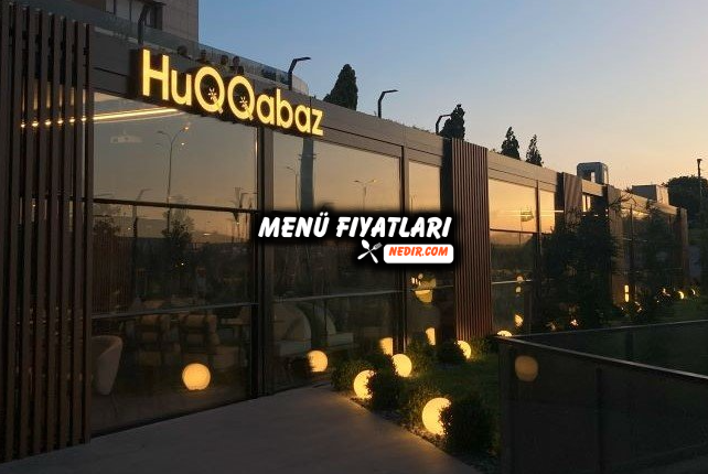 Huqqabaz Menü Fiyatları