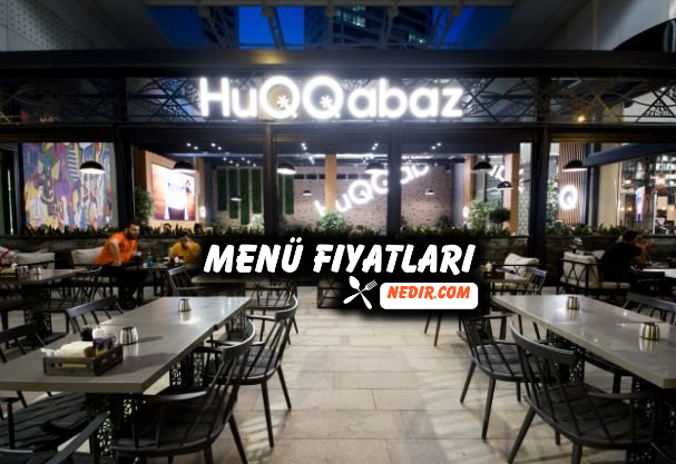 Huqqabaz Menü Fiyatları