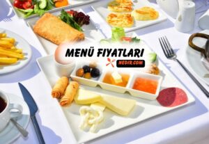 Sosyal Tesisler Menü Fiyatları